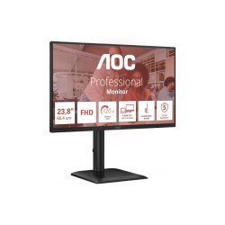 AOC 24E4CV - Monitor LED - 24" (23.8" visible) - 1920 x 1080 Full HD (