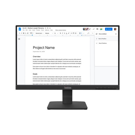 Lenovo ThinkVision S22-4e - Monitor LED - 1920 x 1080 Full HD (1080p)