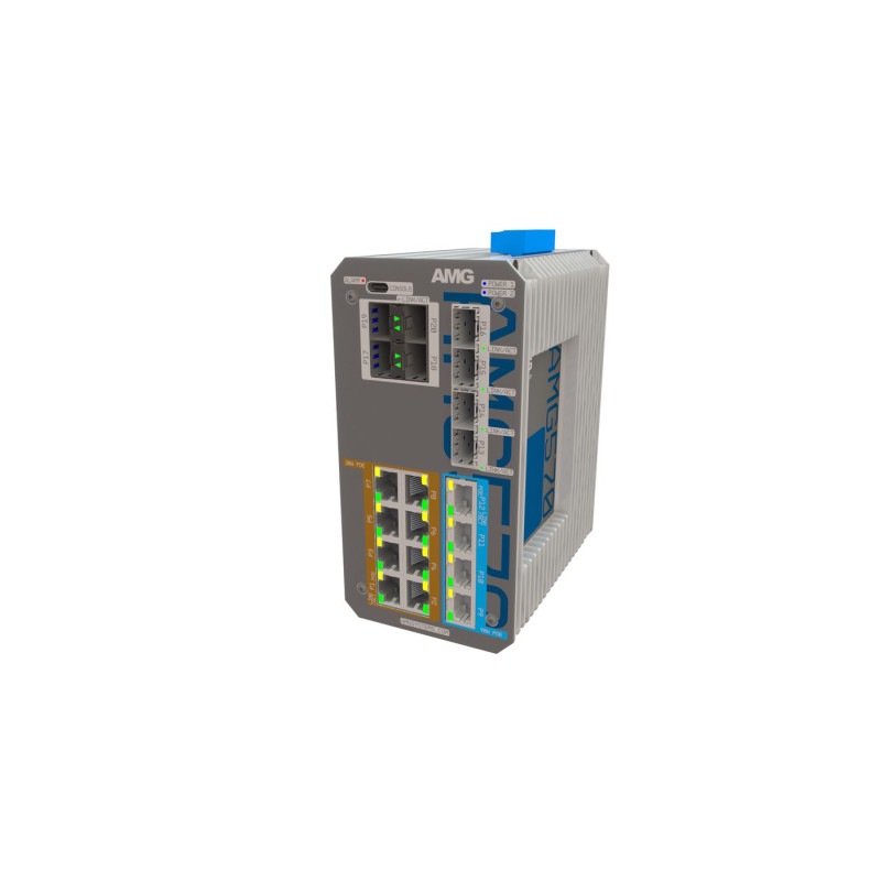Industrial Managed Switch 12x