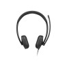 Lenovo 5000 - Auricular - en oreja - cableado - USB-C - negro - Certif