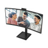 CU34E4CW ,34' 21:9 VA 120Hz 3440x1440 HAS 180mm HDMI x 2x 2.1 TMDS DP