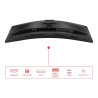 CU34E4CW ,34' 21:9 VA 120Hz 3440x1440 HAS 180mm HDMI x 2x 2.1 TMDS DP