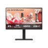 LG 27BA75QB-B - Monitor LED - 27" - 2560 x 1440 QHD @ 100 Hz - IPS - 3