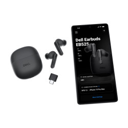 Dell Pro Plus Earbuds - EB525 - Auriculares inalámbricos con micro - e