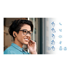 Dell Pro Plus Earbuds - EB525 - Auriculares inalámbricos con micro - e