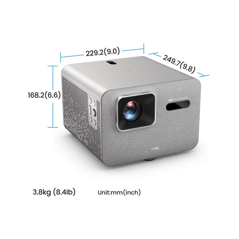 Proyector Benq TK705STI (9H.R0D77.57E) Dlp, 3200L, 4K UHD, 3 | APLIUM