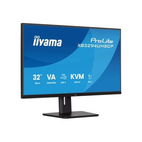 Monitor Iiyama, 32 Pulgadas, Va 4K Base Usb-c (95W), Conmuta | APLIUM
