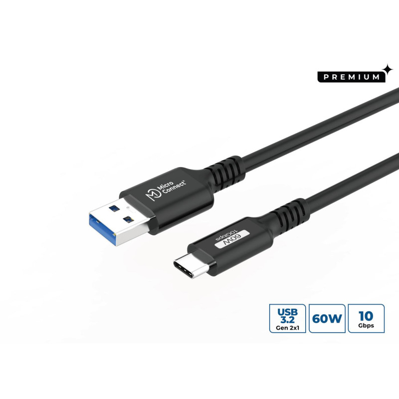 Premium USB-C to USB-A cable