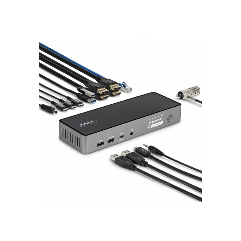 StarTech.com - Estación de conexión - para portátil - USB-C - 2 x HDMI