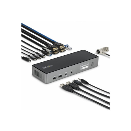 StarTech.com - Estación de conexión - para portátil - USB-C - 2 x HDMI