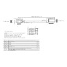 Vision - Cable alargador USB - USB Tipo A (H) a USB Tipo A (M) - USB 3