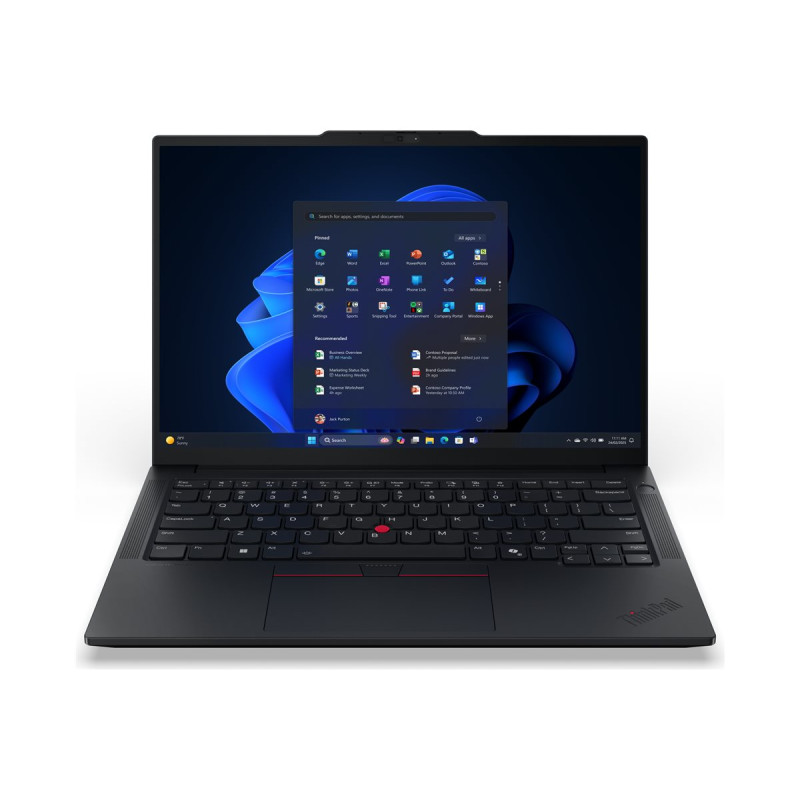 Lenovo ThinkPad E14 Gen 7 21U2 - Diseño de bisagra en 180 grados - Int