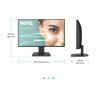 BenQ GW2490C - Monitor LED - 24" (23.8" visible) - 1920 x 1080 Full HD