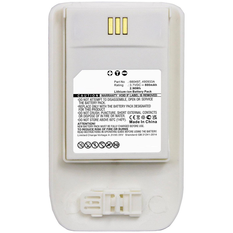 Battery 2.96Wh Li-ion 3.7V
