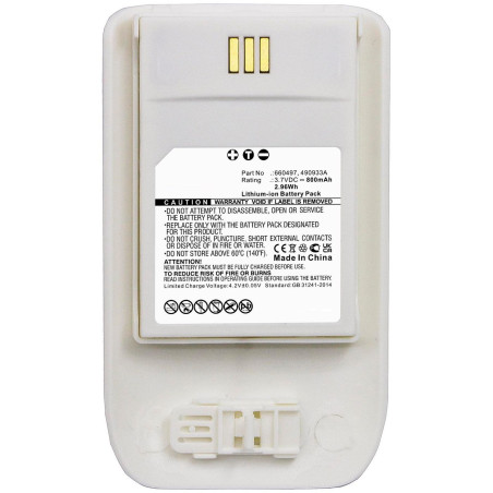 Battery 2.96Wh Li-ion 3.7V