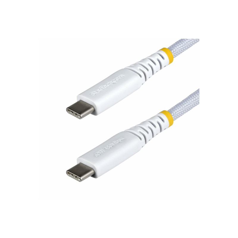 Cable De Carga Usb-c 30CM USB Tipo C Pd 60W 3A - Blanco | APLIUM