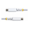 Cable De Carga Usb-c 30CM USB Tipo C Pd 60W 3A - Blanco | APLIUM
