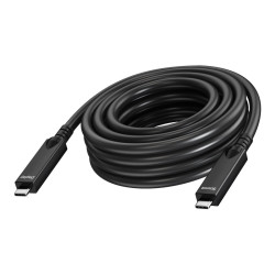 Vision - Cable USB - USB-C (M) a USB-C (M) - USB 3.2 - 3 A - 15 m - ad