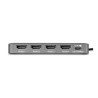 StarTech.com - Estación de conexión - para portátil - USB-C - 4 x HDMI