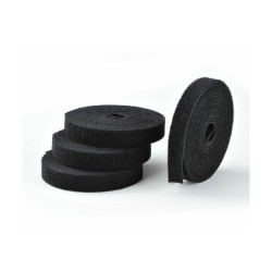 StarTech.com - Cierre de velcro - 4.6 m - negro (paquete de 4)