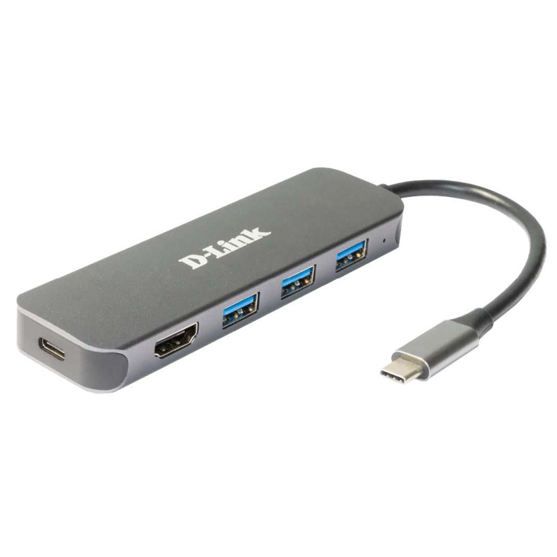 5-in-1 USB-C Hub with