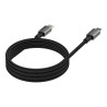 VISION - Cable Lightning - USB-C macho a Lightning macho - 1 m - negro