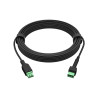 HP Studio A2 - Cable alargador de micrófono - Phoenix de 3 espigas mac