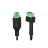 HP Studio A2 - Cable alargador de micrófono - Phoenix de 3 espigas mac
