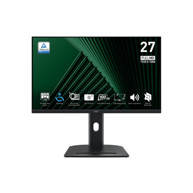 MSI PRO MP275PG - Monitor LED - 27" - 1920 x 1080 Full HD (1080p) @ 10
