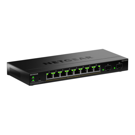 NETGEAR GS310TPv2 - Conmutador - 2+/L3 Lite - inteligente - 8 x 10/100