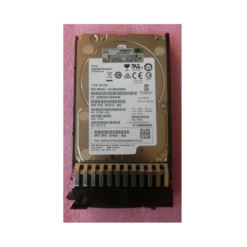 1.2TB SAS 12G 10K SFF DS ST