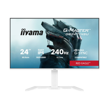 iiyama G-MASTER GB2471HSU-W1 pantalla para PC 60,5 cm (23.8" | APLIUM