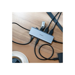 Usb-c Dsppt Alt Mode Dual 4K HDMI Multi-port Dock W/100W Pas | APLIUM