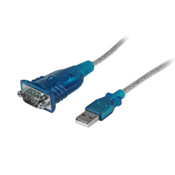 1 Port USB to RS232 DB9 Serial Adapter