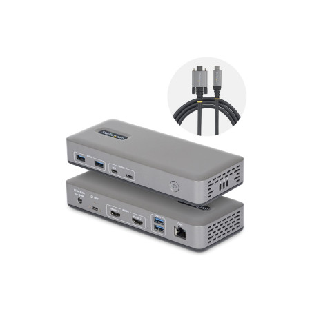 StarTech.com - Estación de conexión - para portátil - USB-C 3.2 Gen 2