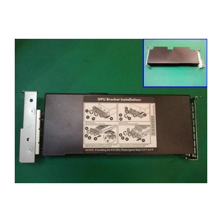 4U EC GPU blank assembly for