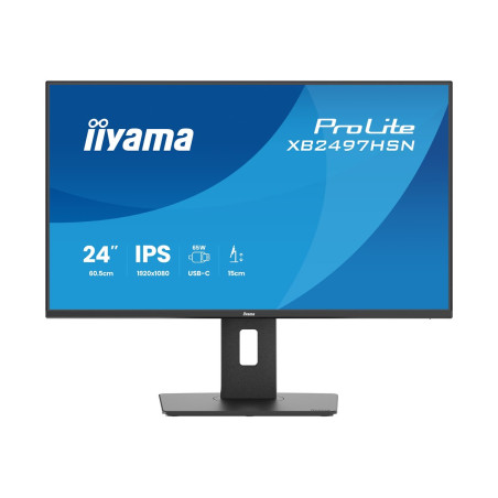 Iiyama Monitor 23,8" IPS, 4-SIDE Slim Bezel 1920X1080, 100HZ | APLIUM