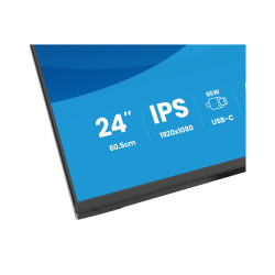 Iiyama Monitor 23,8" IPS, 4-SIDE Slim Bezel 1920X1080, 100HZ | APLIUM