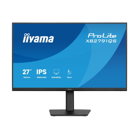 Monitor Iiyama 27" IPS, 4-SIDE Slim Bezel 2560X1440 75HZ | APLIUM
