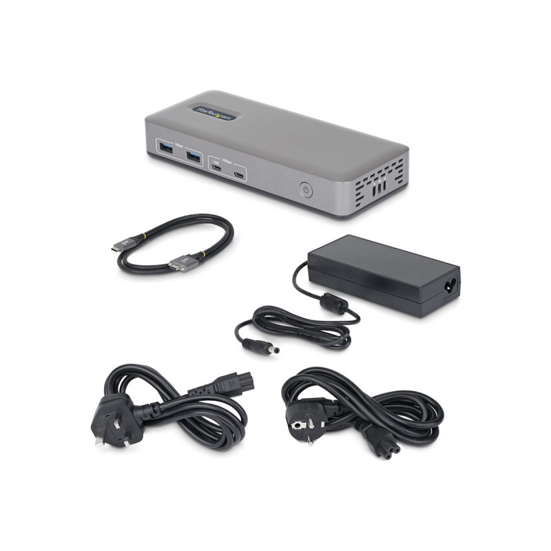 StarTech.com - Estación de conexión - para portátil - USB-C 3.2 Gen 2