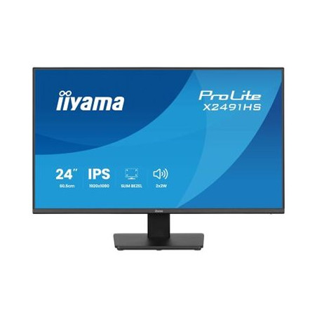 Monitor Iiyama, 24" IPS, 4-SIDE Slim Bezel 1920X1080 120HZ | APLIUM