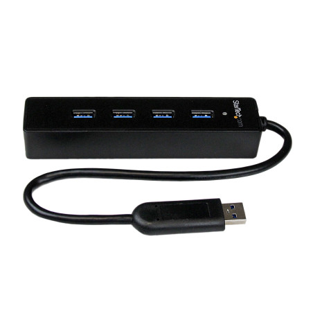 4 Port SuperSpeed Portable USB 3.0 Hub
