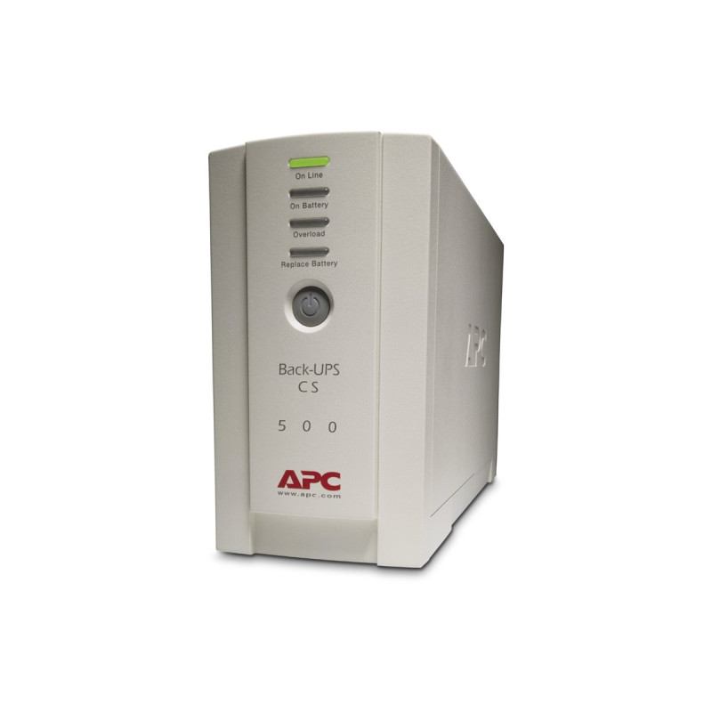 APC Back-UPS CS 500 - UPS - CA 230 V - 300 vatios - 500 VA - RS-232, U