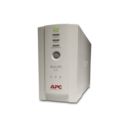 APC Back-UPS CS 500 - UPS - CA 230 V - 300 vatios - 500 VA - RS-232, U