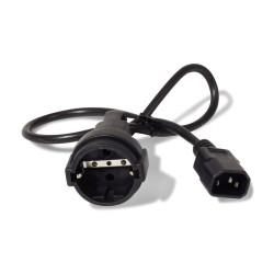 Power Cord Iec 320 C14 To Schuko Receptac | APLIUM