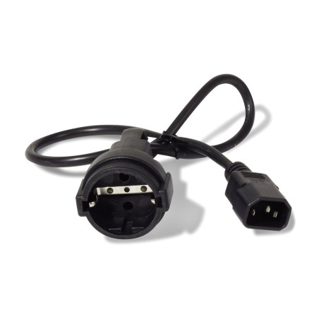 APC - Cable de alimentación - power CEE 7/7 (H) a IEC 60320 C14 - 10 A