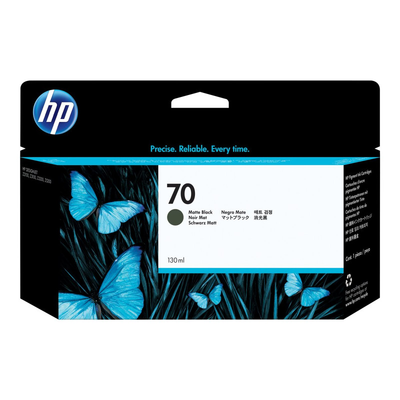 HP 70 - 130 ml - negro mate - original - DesignJet - cartucho de tinta