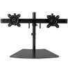 Dual Monitor Stand - Low-profile Base