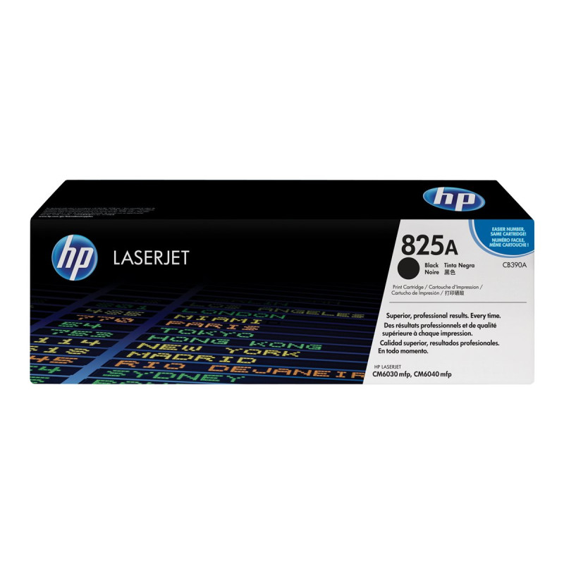 HP 825A - Negro - original - LaserJet - cartucho de tóner (CB390A) - p
