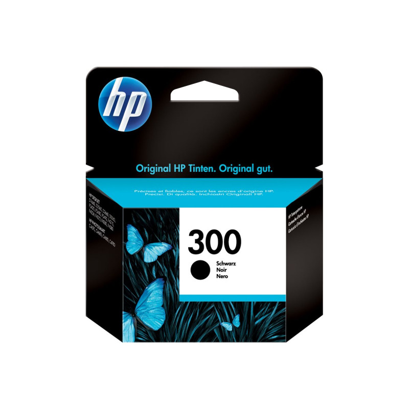 HP 300 - 4 ml - negro - original - cartucho de tinta - para Deskjet F4